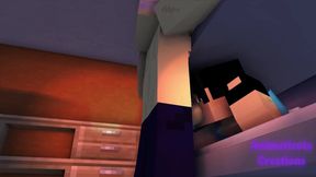 My Roommate’s Studying Str8 Lab Partner Gets Destroyed Femboy Minecraft Gangbang