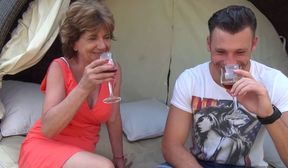 amateurs horny granny invites young guy