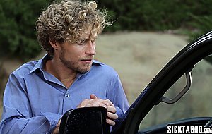 Tied up guy used by a crazy big ass MILF and she enjoyed his hard cock