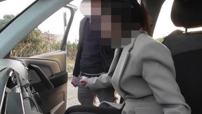 Dogging My Wife In Public Car Parking And Jerks Off An After Work - Misscreamy