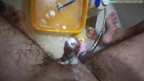 Cumshot after shaving my dick