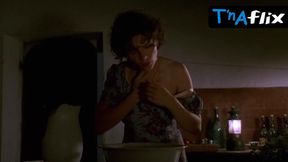 Juliette Binoche bounces in revealing underwear
