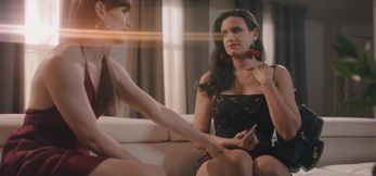 Natalie Mars: TS Creampie Marks Penny as Messy