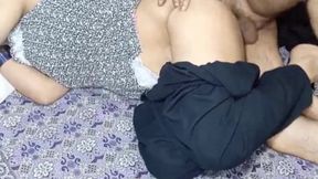 Doughter in Law Was Slee Ping and Jeth Ji Come and Fucked Her Ass. Anal Sex with Loud Moaning