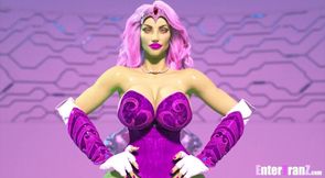 Futa alien gets ravaged by BBC gangbang her big ass
