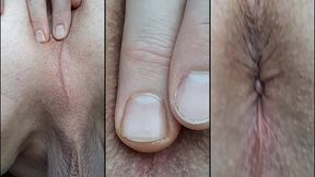 my ass up orgasm contractions with self insemination closeup