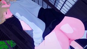 Stepsister fuck me in backyard