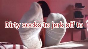 Dirty socks to jerk off to