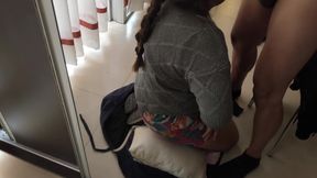 This Big Ass Single Stepmom Sucks My Dick All Day, She's Getting Addicted to Having Sex