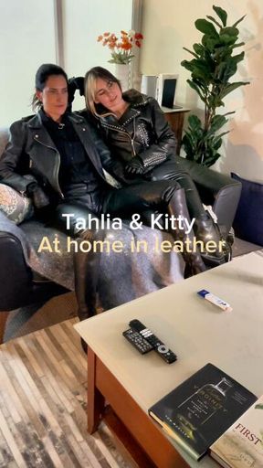 At home in leather ft Mistress Tahlia
