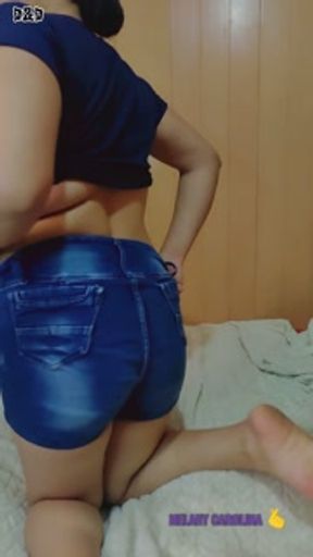 I put the dildo all the way in, I like it a lot