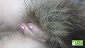 Very Interesting Hairy Toy in My Hairy Ass and a Bit of Hairy Ass Silent Farting in the End