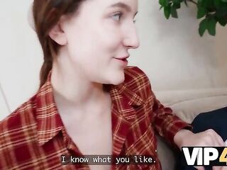 VIP4K. FFM sex with the Bride