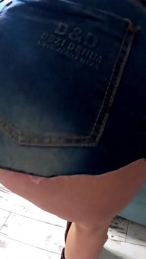 Cowgirl Slut Sloppy BJ, Doggystyle & Triple Cum on My Ass