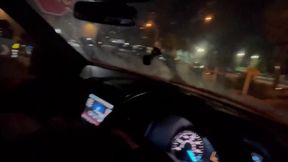 Quick Blowjob in the Car