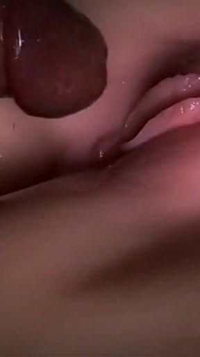 I Finished on the Elastic Ass of a Beauty in Erotic Lingerie