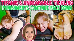 TIFANIE'S UNBEARABLE TICKLING PUNISHMENTS CONTINUE FACE DOWN - FULL HD MP4