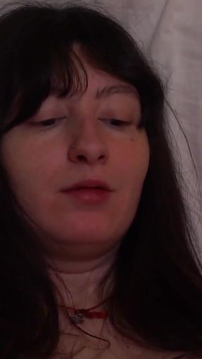 9 month PREGNANT girl tries out her new CLIT SUCKER!   Clip 1