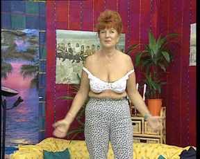 *** Omi Karin Wichst Schon Ein Leben Lang - Young Granny Karin Has Been Jerking off All Her Life