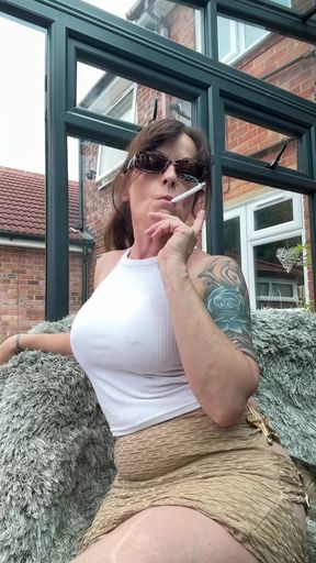 Smoking GILF