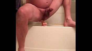 Cute /mature, with 11&quot_ dildo in ass, aka &ldquo_adam longrod&rdquo_