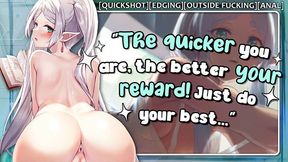 Hentai Joi - Frieren Challenges You To Cum Fast, She Happens To Be A Beginner