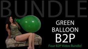 Green Balloon B2P Bundle - 17 Inch Crystal Balloons Blow2pops - Kylie Jacobs - MP4 1080p HD