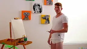 Max Lorde And Lance Charger - Stepdaddy Gives An Art Lesson