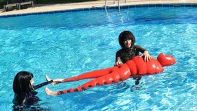 Inflatable Rubber Pool Toy (4k)