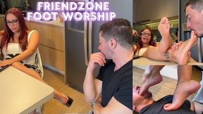 Goddess Kiffa Gets Simp friend on hungover to worship her feet - PG - FOOT WORSHIP - FOOT SMELLING - HIGH HEELS - SWEATY - SMELLY - SOLES - HUMILIATION - SLAP - TOE SUCK -
