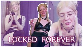 The Cage Stays On - Mistress Tia makes you her new Slave with POV Roleplay, Dirty Talk, Cock Cage