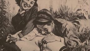 vintage erotic illustration