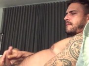 Eating My Own Cum After Good Cockring Wank