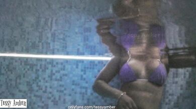 Flashing in a PUBLIC POOL and Fondling with a Stranger UNDERWATER