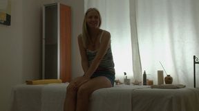 hitting on the massager