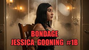 Bondage Jessica Gooning #1B: Leather Mistress Bondage Trance (Animated)