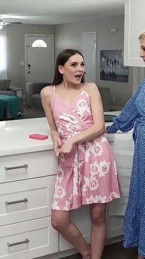 My Stepgrandma Gets Freeuse Access to My New Girlfriend's Tight Pussy - Swappz