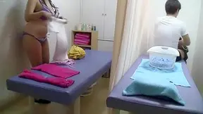 Hot Couple's Massage Uncovered – Steamy Naked Therapy Caught Live