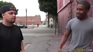 Mary Jane Mayhem goes black in front of her cuckold