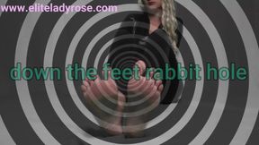 down the feet rabbit hole