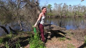 Riverside Picnic Turned Hogcuffed & Stuck - WMV