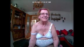 Hot Granny in Lingerie