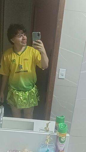 Brazilian sissy twink femboy