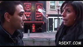 Mature chap takes a trip to visit the amsterdam prostitutes