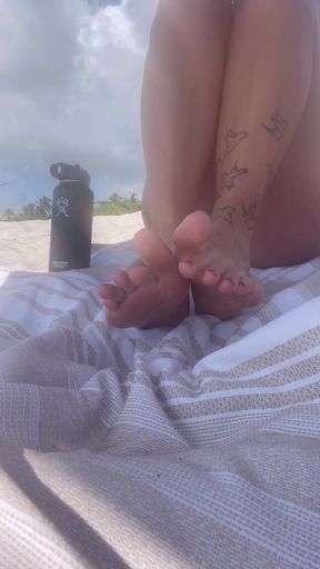 Sandy Beach Feet