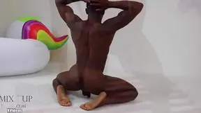 Pheonix Fellington Masters Solo Gay Masturbation in Intense Scene