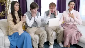 Mom Swap - Strict And Religious Stepmoms Swap Their Naughty Teen Boys To Teach Them A Lesson
