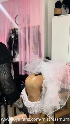 Sissy Shaving and Full Electrics