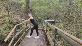 Jogging in the Forest