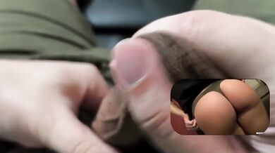 React: Gorgeous blonde bartender is talked into having sex at work